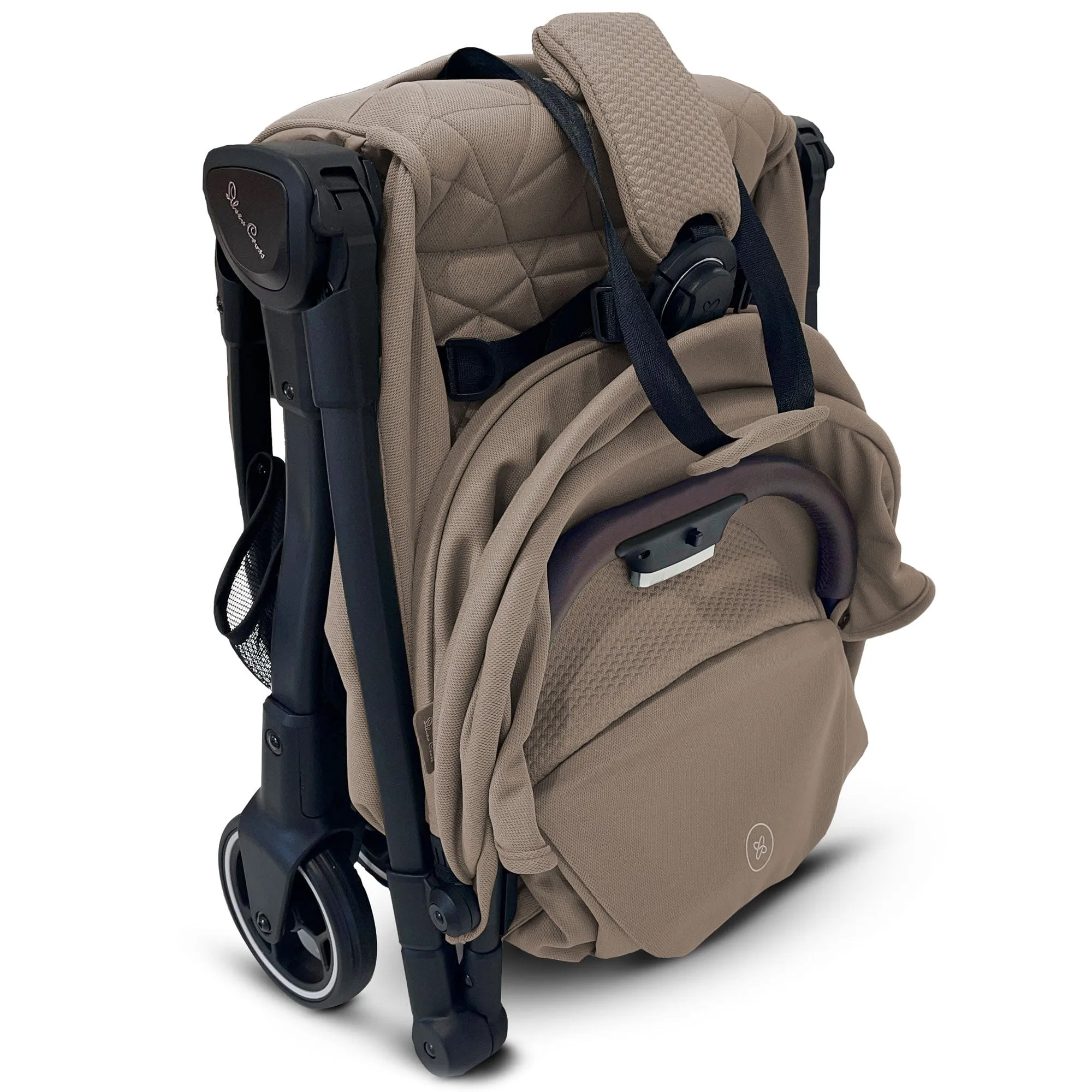 Silver Cross Clic Compact Stroller in Cobble