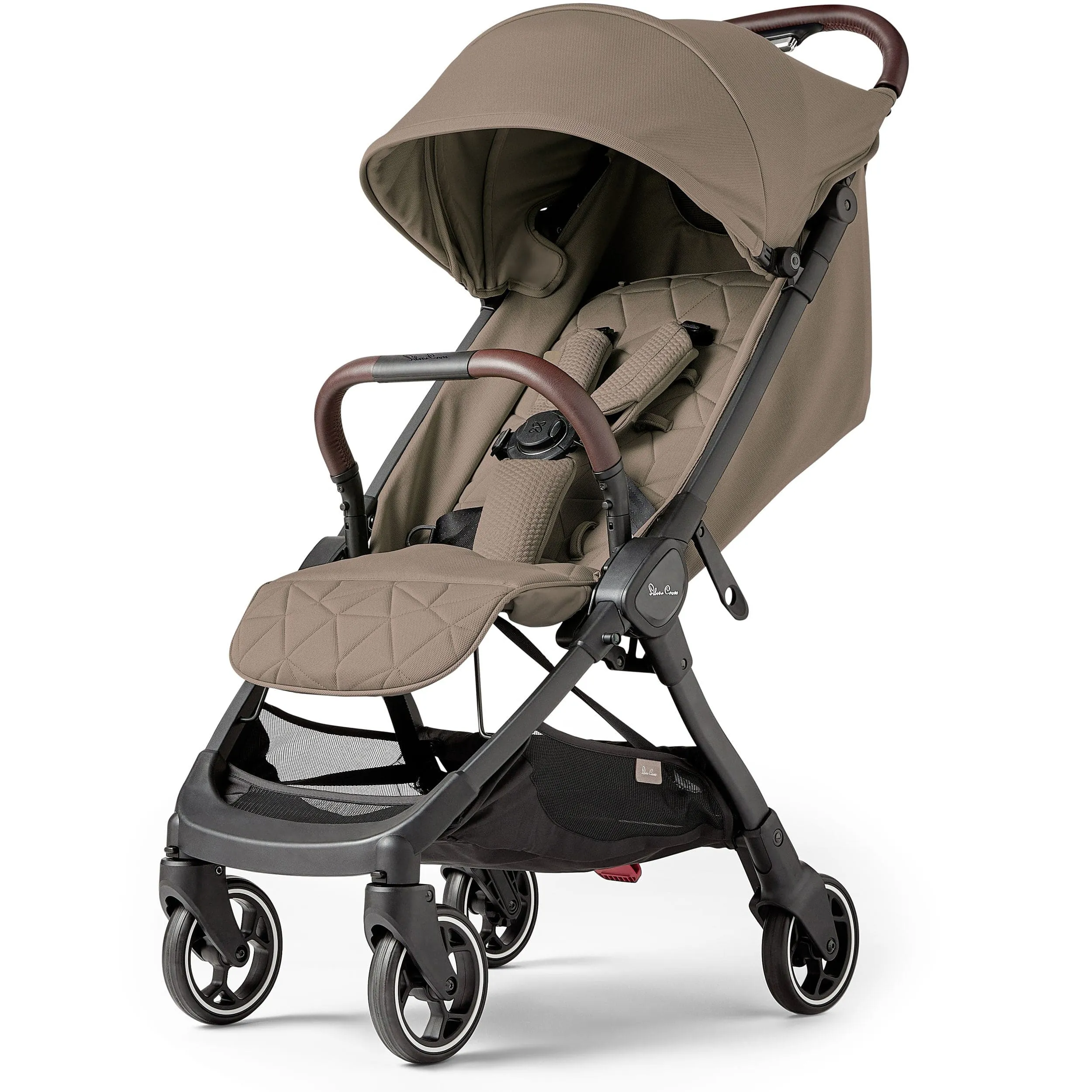 Silver Cross Clic Compact Stroller in Cobble