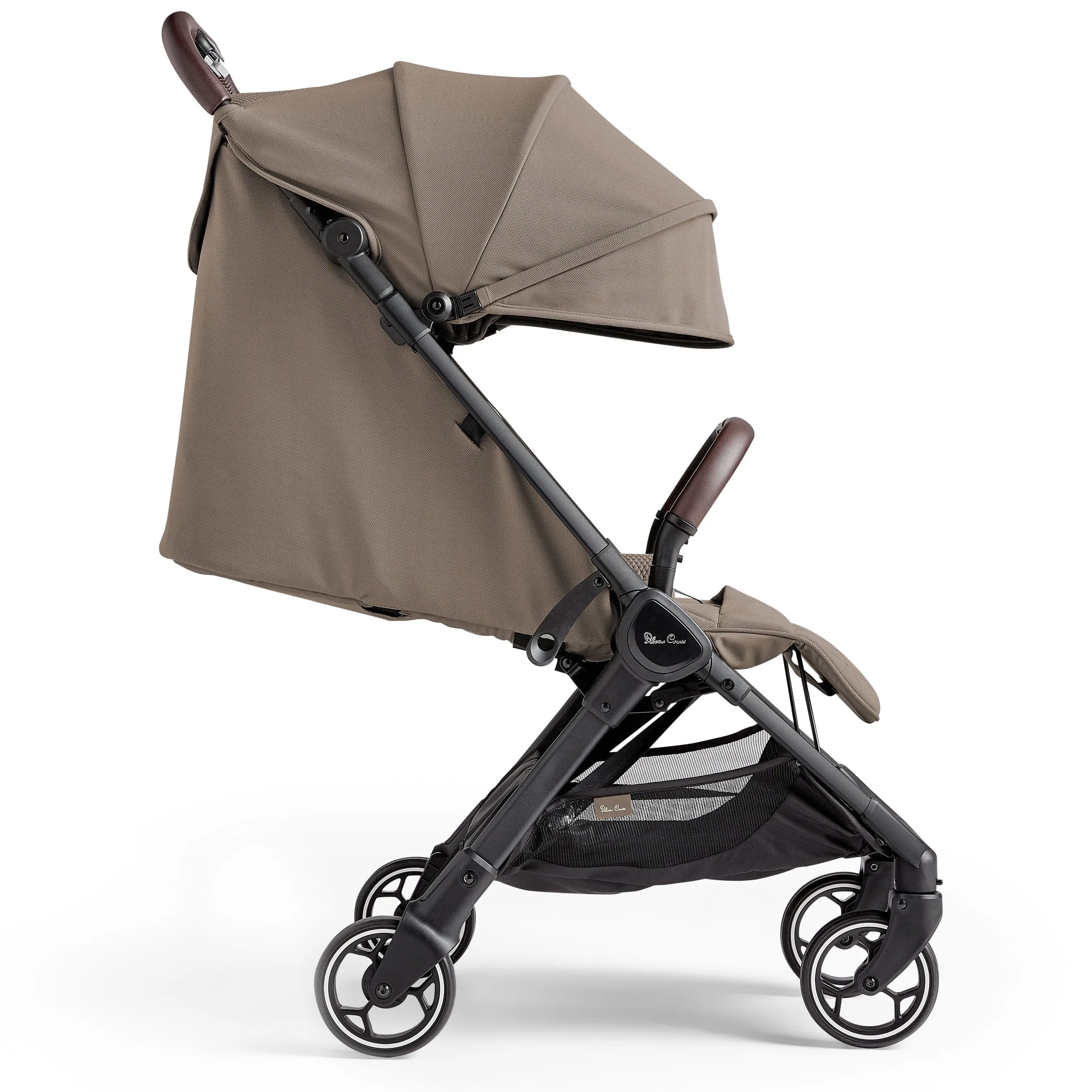 Silver Cross Clic Compact Stroller in Cobble