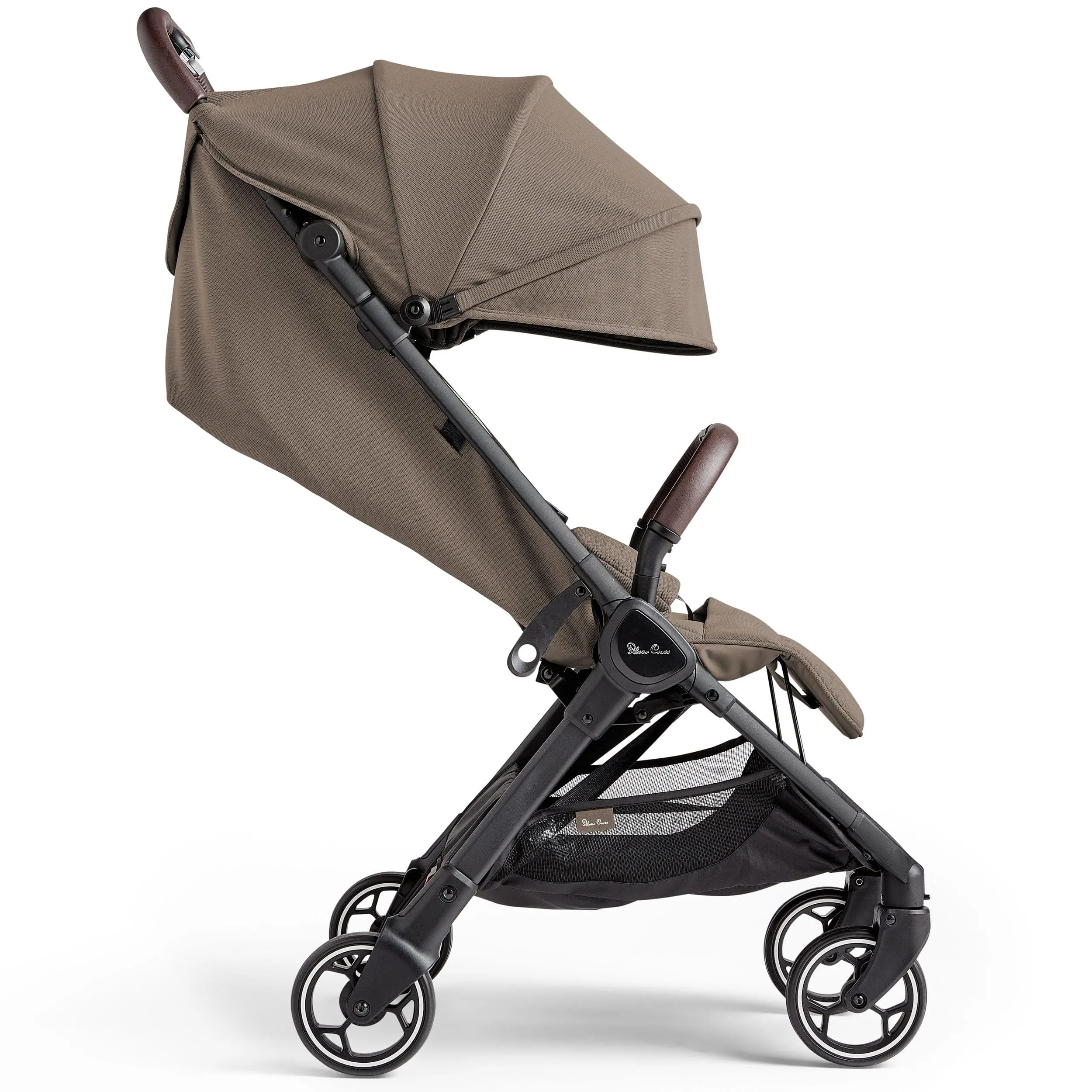 Silver Cross Clic Compact Stroller in Cobble