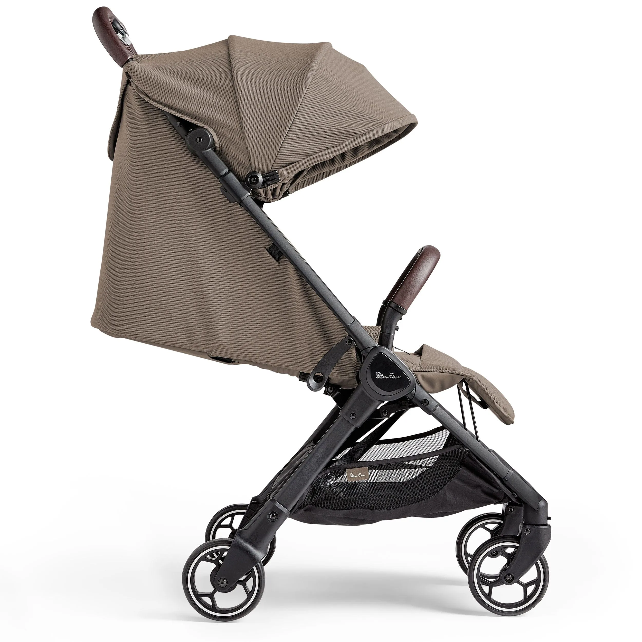 Silver Cross Clic Compact Stroller in Cobble