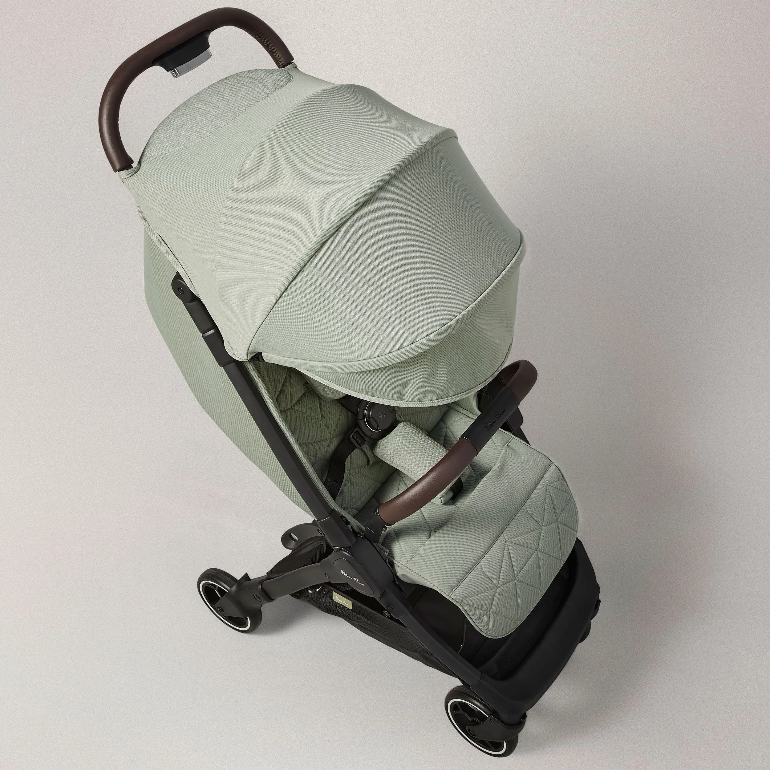 Silver Cross Clic Compact Stroller in Sage
