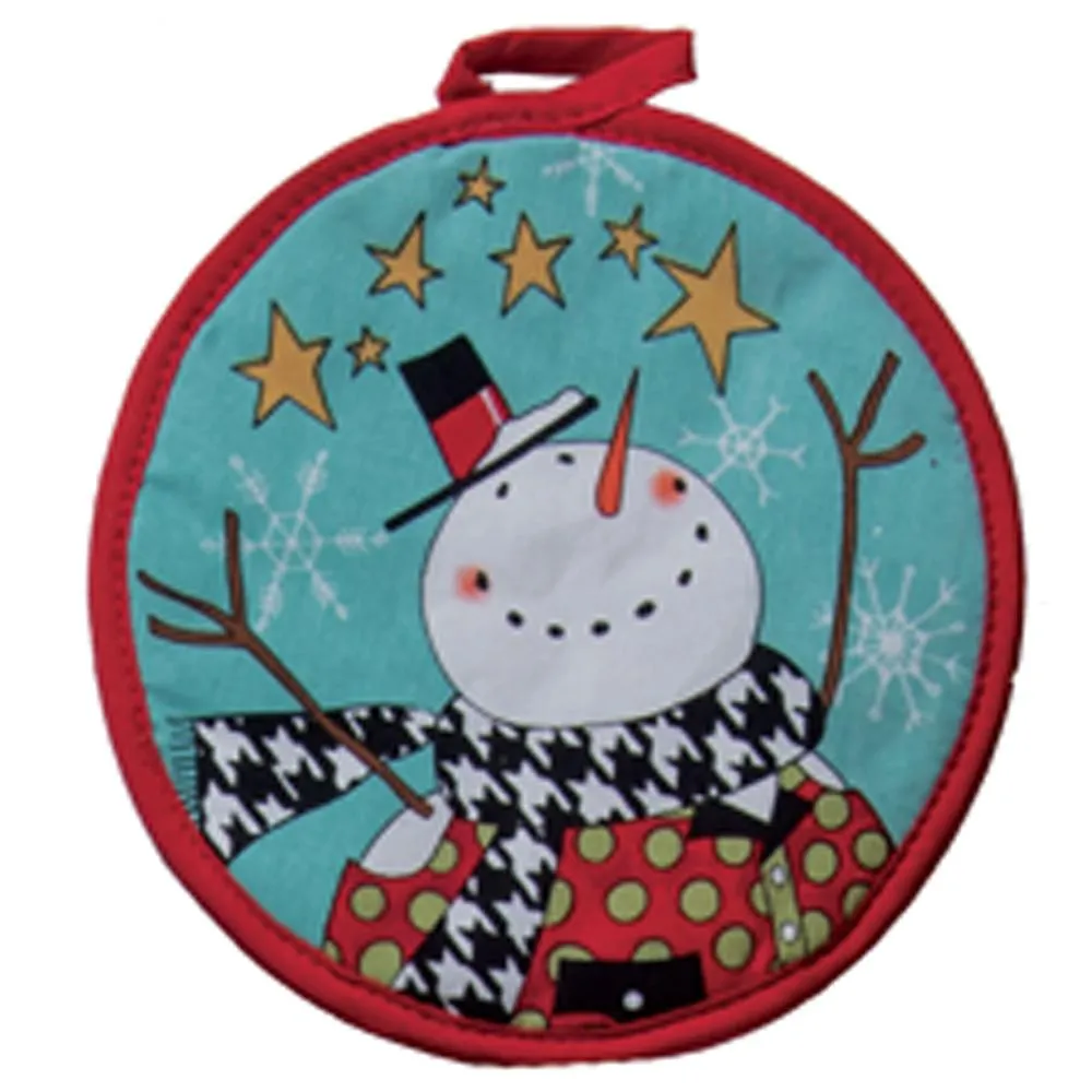 Snowman Sentiments Kitchen Towel Set