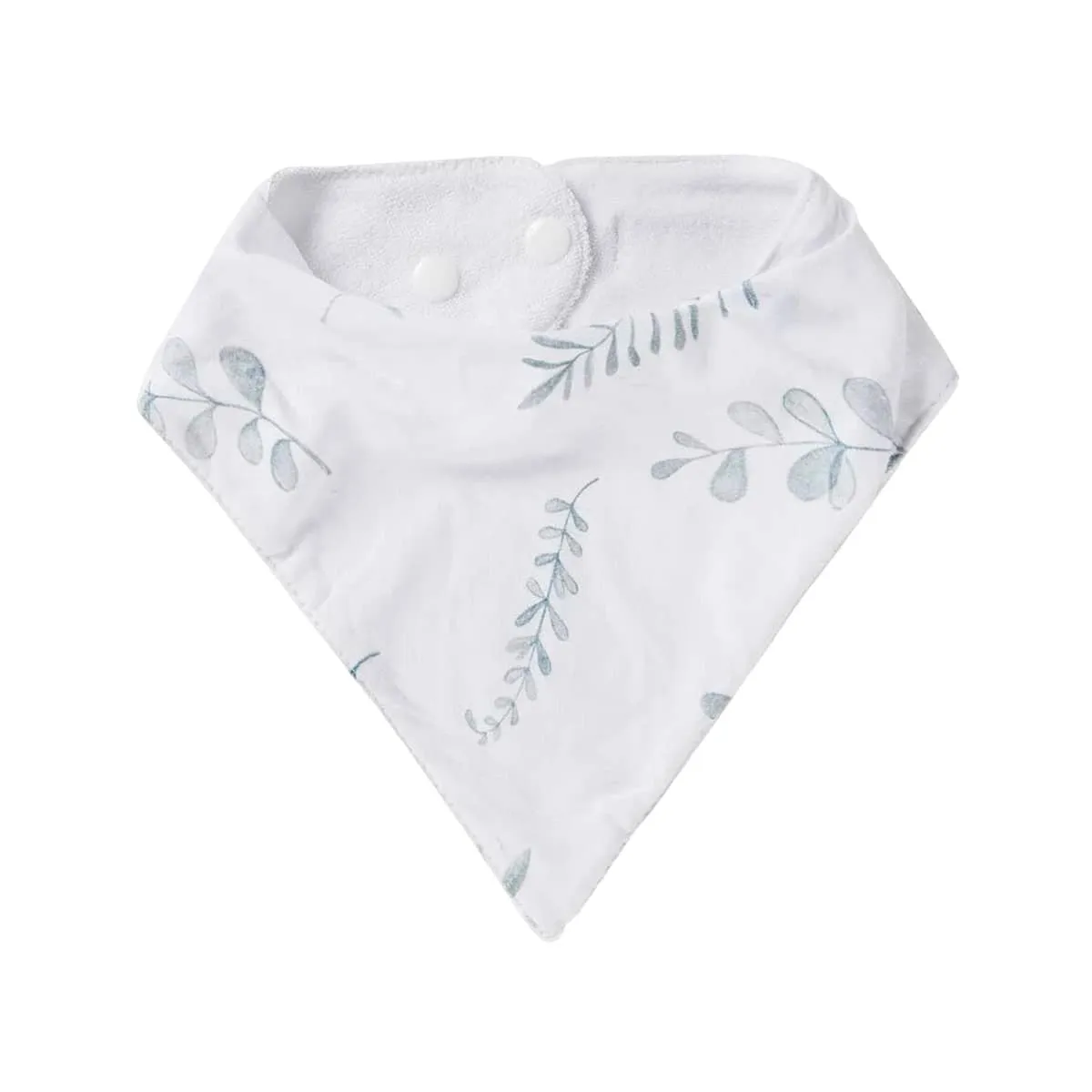 Snuggle Hunny Bandana Dribble Bib - Wild Fern