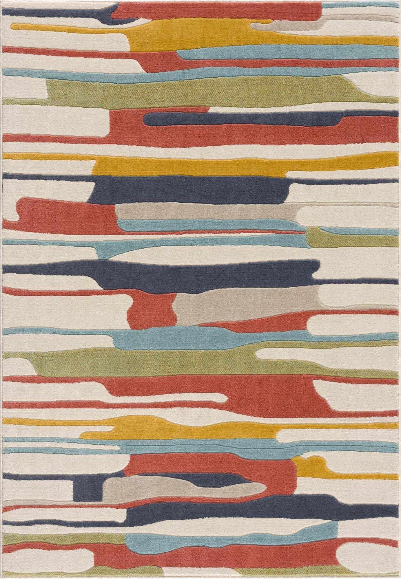 Southfields Colorful Modern Area Carpet