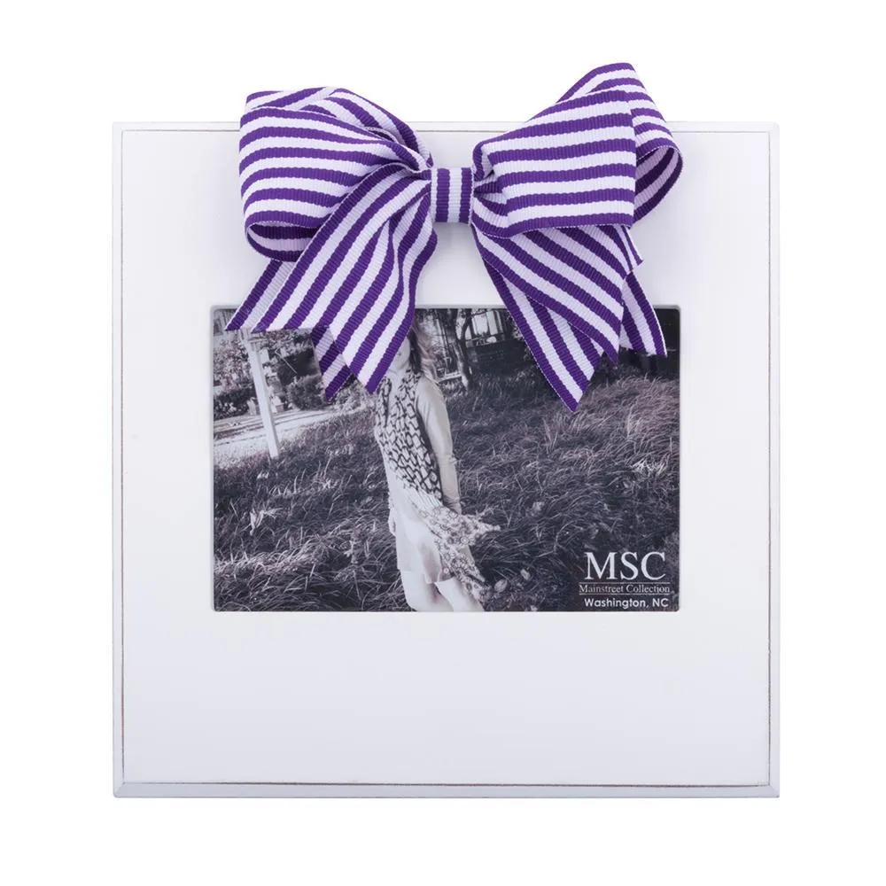 Stripe Ribbon Bow Frames