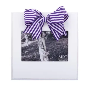 Stripe Ribbon Bow Frames