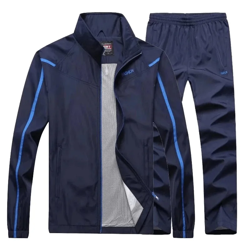 Stylish Tracksuit with Mandarin Collar and Zipper - SF2035