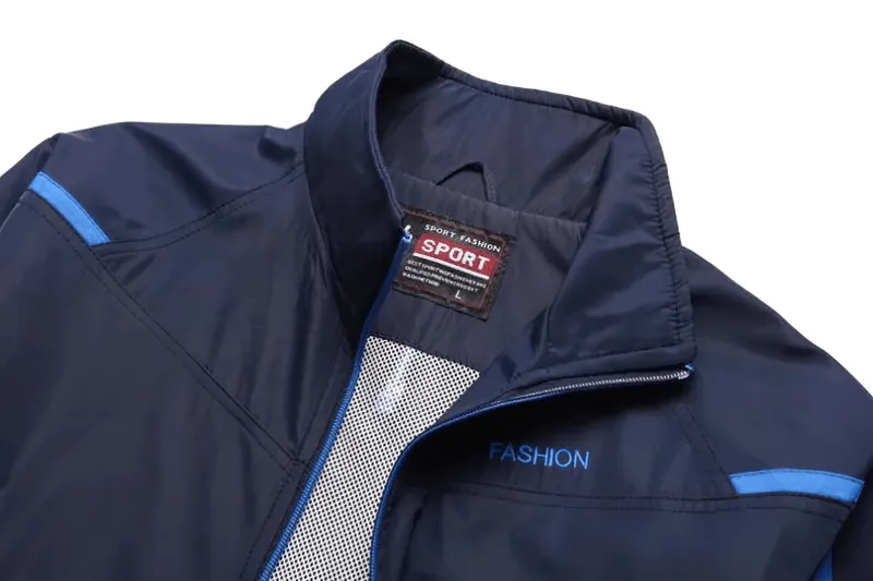 Stylish Tracksuit with Mandarin Collar and Zipper - SF2035