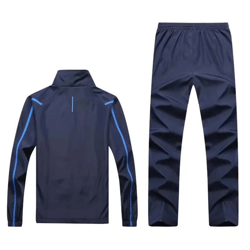 Stylish Tracksuit with Mandarin Collar and Zipper - SF2035