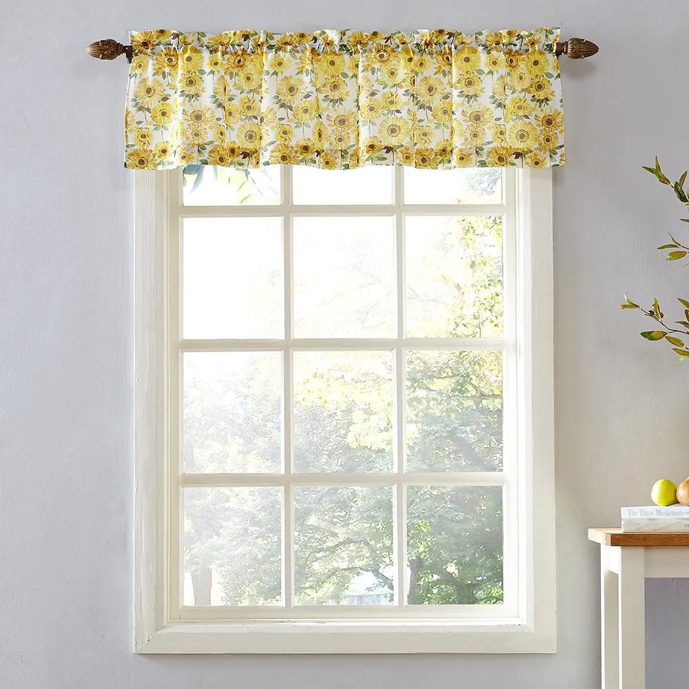 Sunshine Kitchen Tiers, Valance and Swags