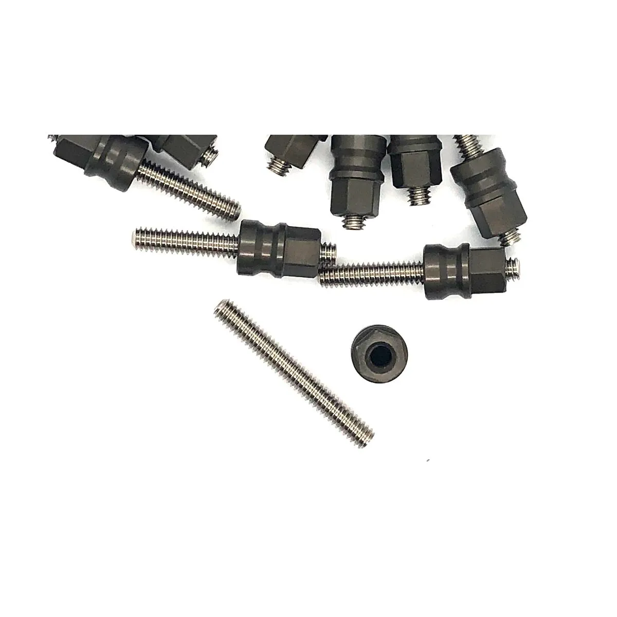 VALVE COVER ALUMINUM NUT STAINLESS STUD KIT 14 SETS