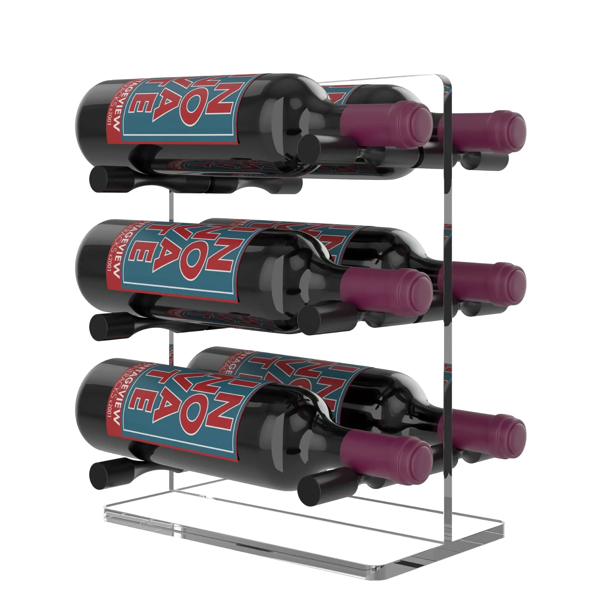 Vino Series Tabletop Wine Rack (6 Bottles)