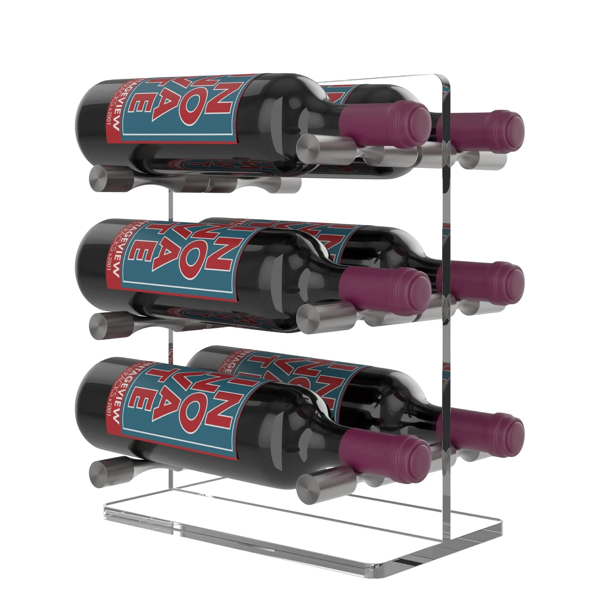 Vino Series Tabletop Wine Rack (6 Bottles)