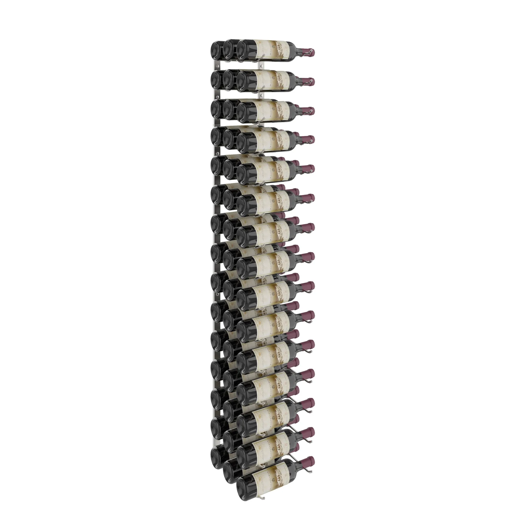 VintageView Wall Wine Rack Kit 5' (15 to 45 bottles)