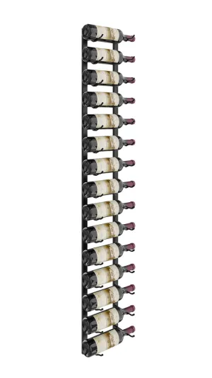 VintageView Wall Wine Rack Kit 5' (15 to 45 bottles)