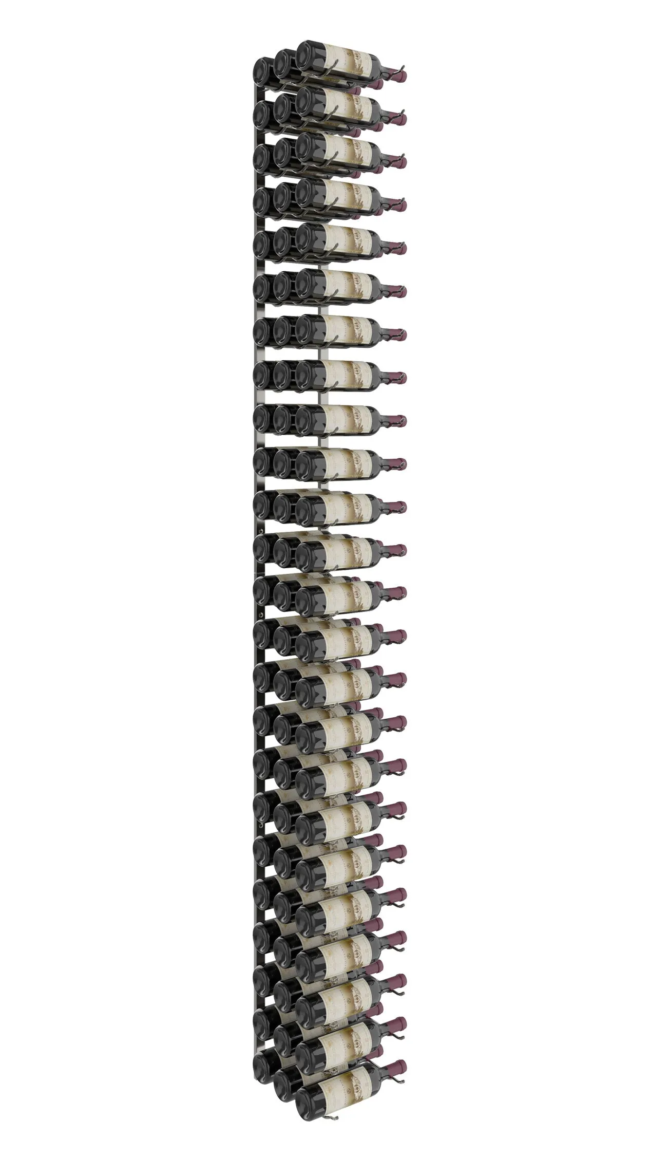 VintageView Wall Wine Rack Kit 8' (24 to 72 bottles)