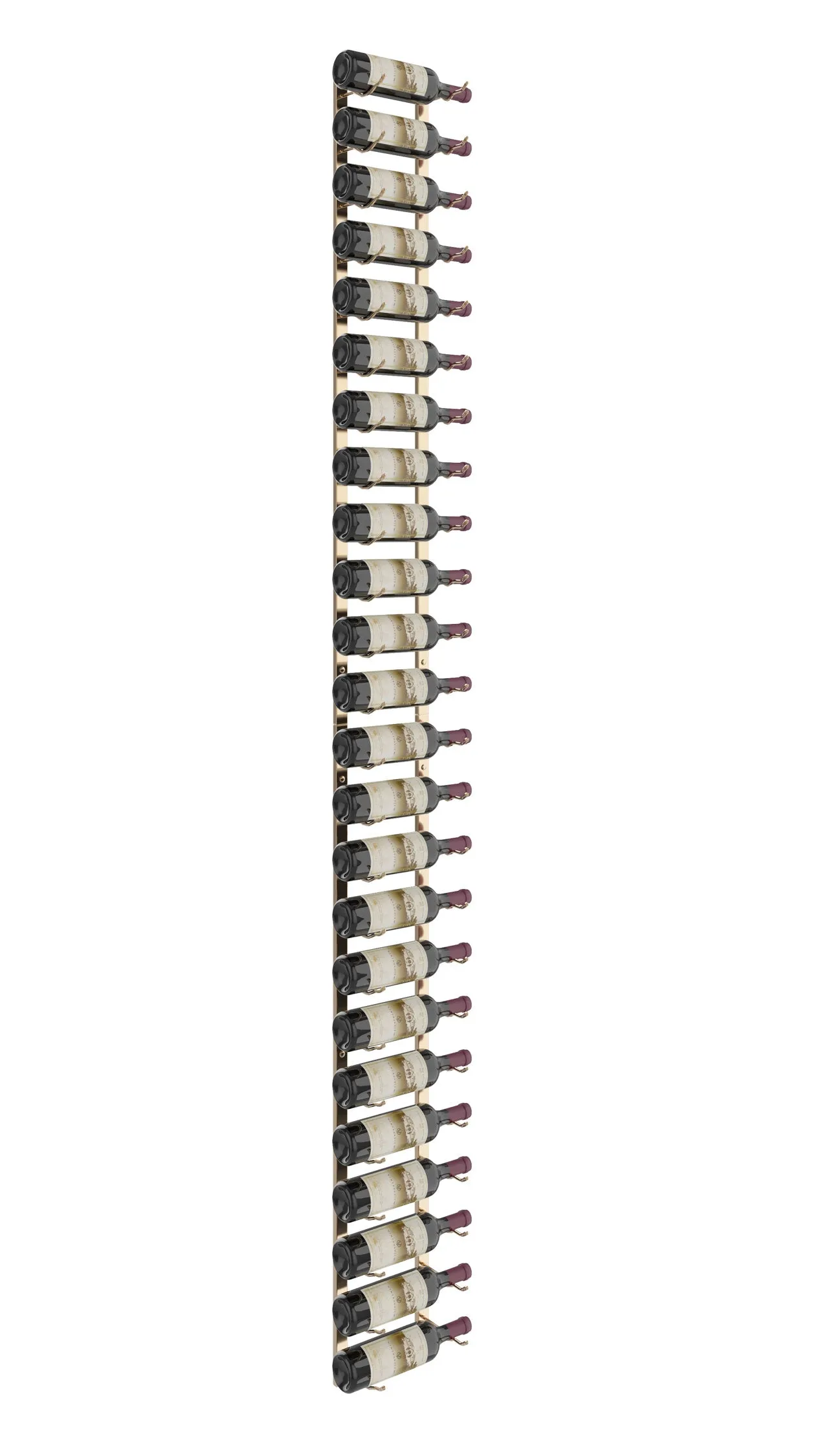 VintageView Wall Wine Rack Kit 8' (24 to 72 bottles)