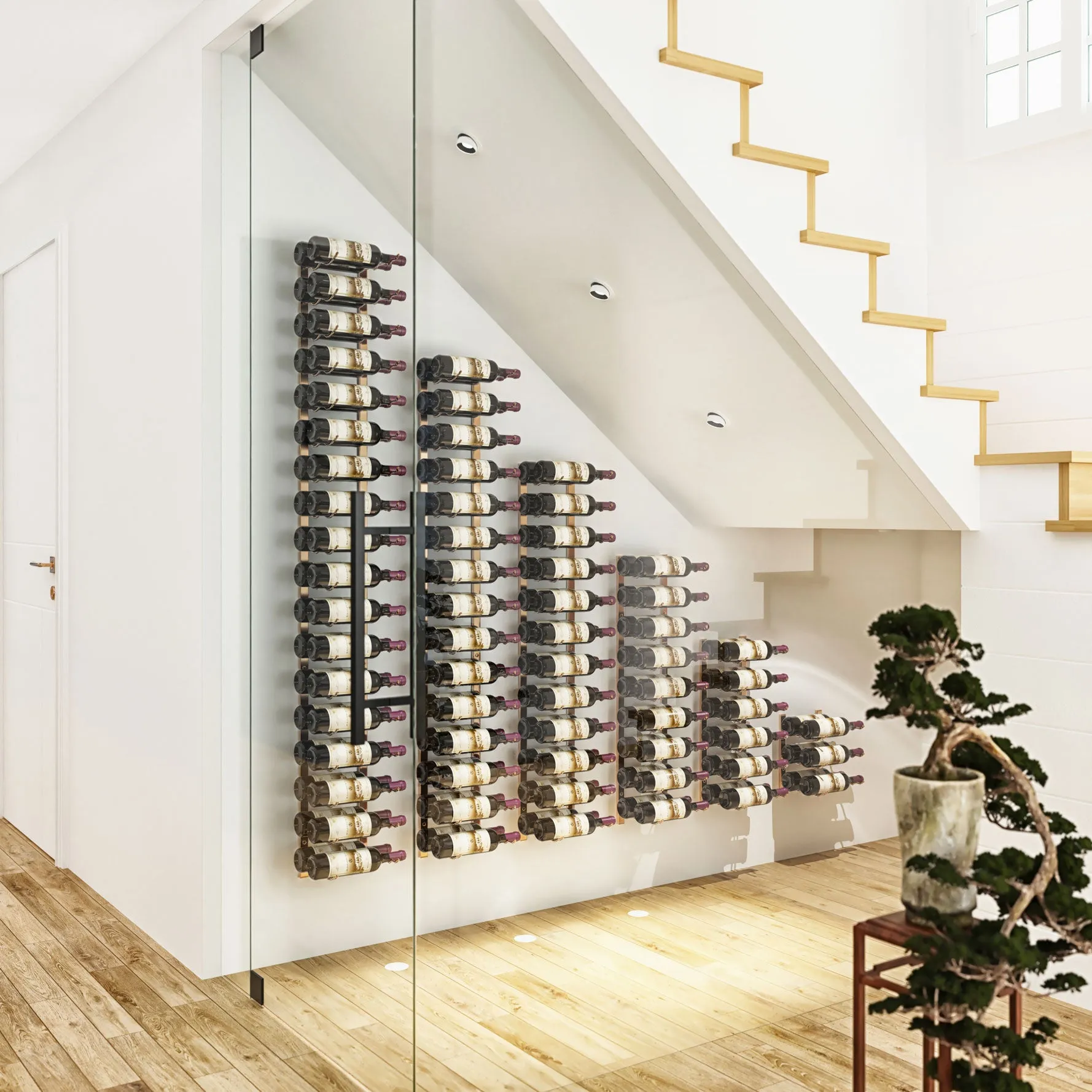 VintageView Wall Wine Racks 2' (6 to 18 bottles)
