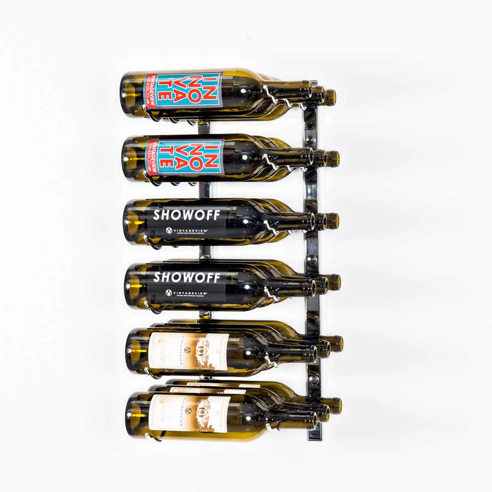 VintageView Wall Wine Racks 2' (6 to 18 bottles)
