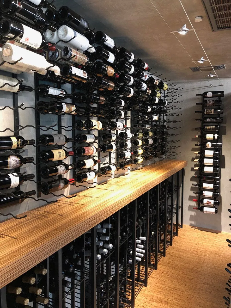 Wine Case & Crate Bin 6 (Freestanding Wine Bottle Storage with Secure Backs) 96-384 Bottles