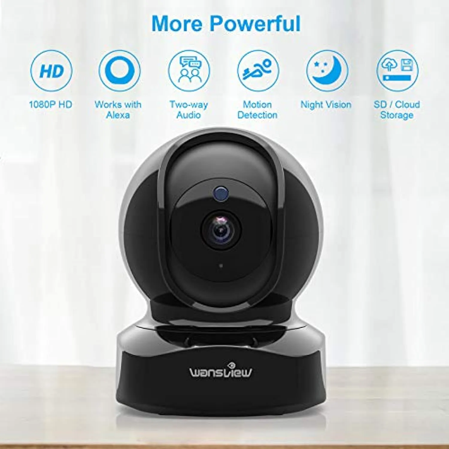 Wireless Security Camera, IP 1080P HD