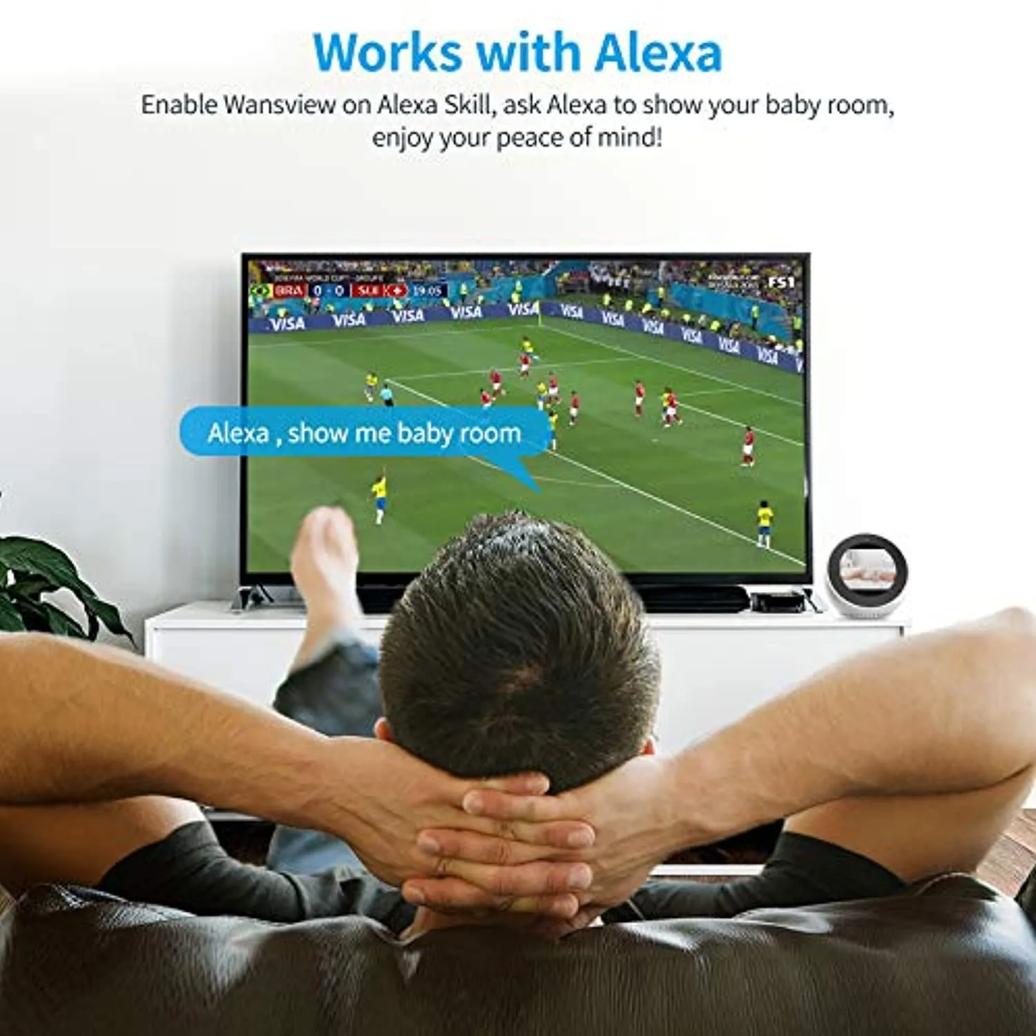 Wireless Security Camera, IP 1080P HD