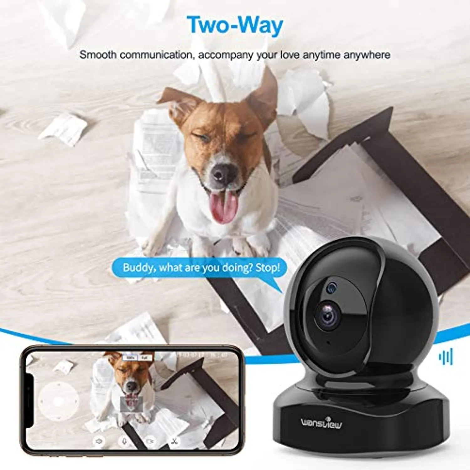 Wireless Security Camera, IP 1080P HD