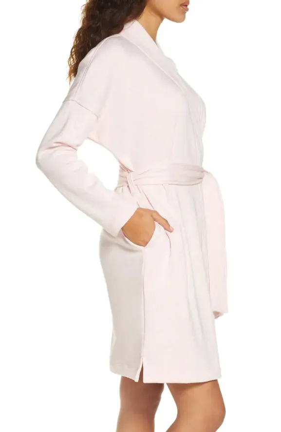 Women's Apparel UGG BRAELYN II Double Fleece Robe 1108461 SEASHELL PINK HEATHER